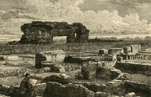 Utgrävningar vid Uriconium, 1898. av Unbekannt