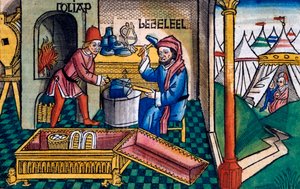 2 Mosebok 31:2-8: Besalel och Aholiab gör förbundsarken av Unbekannt
