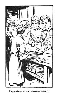 Erfarenhet som butikskvinnor, 1940 av Unbekannt