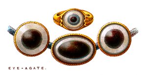 Eye-Agate, 1923 av Unbekannt