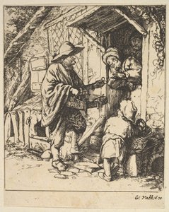 Glasögonhandlare, 1610-85. av Unbekannt