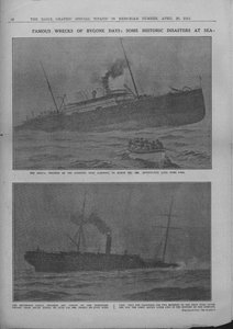 Famous Wrecks of Bygone Days: Some Historic Disasters at Sea, 20 april 1912. av Unbekannt