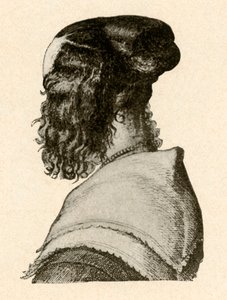 Fashionabla frisörstilar, regerar Charles I och II, c1620-1680, 1937. av Unbekannt