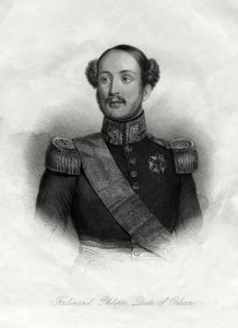 Ferdinand-Philippe 1810-1842, kunglig prins av Frankrike, 1800-talet av Unbekannt