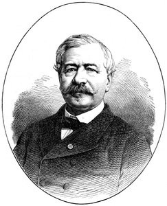 Ferdinand de Lesseps, fransk diplomat och entreprenör från 1800-talet, 1900 av Unbekannt