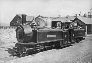 Ffestiniog Järnvägsånglokomotiv nr 8 James Spooner, 1872 av Unbekannt