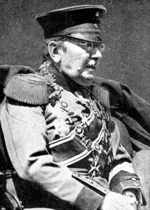 Fältmarskalk von der Goltz, preussisk soldat, första världskriget, 1914 av Unbekannt