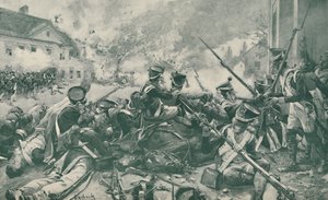 Strid på Esslings gator, 1809, 1896. av Unbekannt