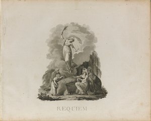 Första upplagan av Requiem i d-moll, K. 626 av Wolfgang Amadeus Mozart, ca. 1800. av Unbekannt