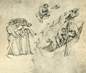Fiskare, mitten av 1400-talet, 1943. av Unbekannt