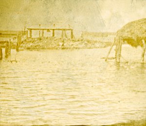 Flood, Ramskapelle, Belgien, c1914-c1918 av Unbekannt