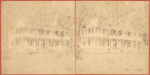 Flume House, Santa Cruz Mountains, 1860-talet. av Unbekannt