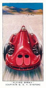 Flygande spraykapten G. E. T. Eyston, 1938 av Unbekannt