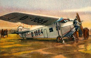 Focke-Wulf A28 Habicht-plan, 1920-talet, 1932. av Unbekannt
