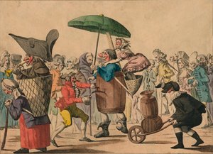 Folies De Carnaval, sent 1700-tidigt 1800-tal. av Unbekannt