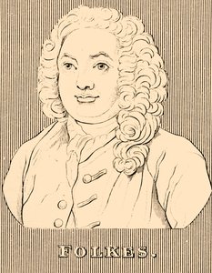 Folkes, 1690-1754, 1830. av Unbekannt