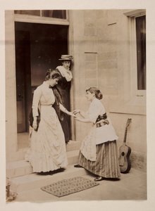 "Spåkvinna", cirka 1895 av Unbekannt
