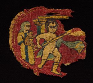 Fyra segment från en tunika, 650 - 750. av Unbekannt