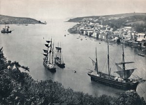 Fowey - Entrance to the Harbour, 1895 av Unbekannt