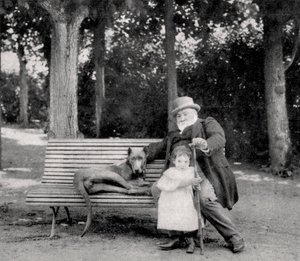 Francisque Sarcey, fransk journalist och dramakritiker, 1895 av Unbekannt