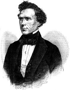 Franklin Pierce, USA:s 14:e president, c1880 av Unbekannt