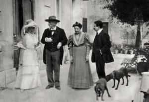 Frederic Mistral, fransk författare, 1906 av Unbekannt