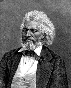 Frederick Douglass 1817-1895, amerikansk diplomat, abolitionist och författare, 1875 av Unbekannt