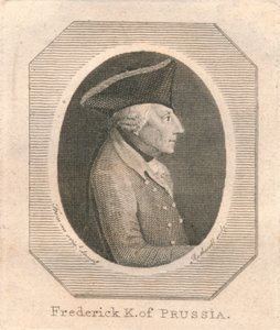 Fredrik K. av Preussen, c1800. av Unbekannt