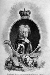 Frederick Louis 1707-1751, prins av Wales, 1700-talet 1912 av Unbekannt