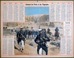 Franska främlingslegionen, 1915 av Unbekannt
