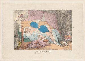 Fransk lyx, eller Repos a la Francaise, 1800-20., 1800-20. av Unbekannt