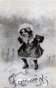 Franskt vykort, c1900 av Unbekannt