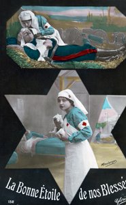 Franskt vykort från första världskriget, 1914-1918 av Unbekannt