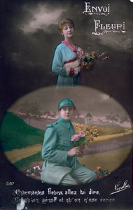 Franskt vykort från första världskriget, 1914-1918 av Unbekannt