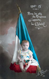 Franskt vykort från första världskriget, 1914-1918 av Unbekannt