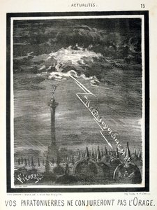 Fransk antipreussisk tecknad serie, 1871. av Unbekannt
