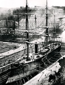Franska fregatten, lArmide, 1867 av Unbekannt