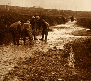Franska soldater, Froideterre, Frankrike, c1914-c1918 av Unbekannt
