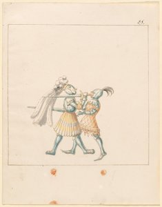 Freydal, The Book of Jousts and Tournament of Emperor Maximilian I: Combats...Plate 165, c1515. av Unbekannt