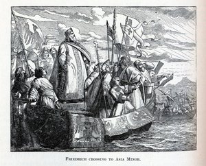 Friedrich gick över till Mindre Asien, 1882 av Unbekannt