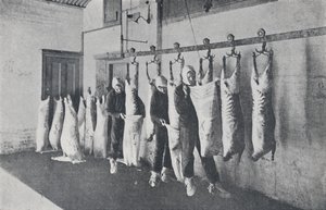 Fryst kött, 1923. av Unbekannt