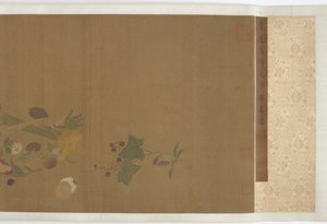 Frukter, grönsaker, blommor och insekter, Mingdynastin, 1368-1644. av Unbekannt