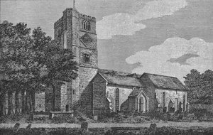 Fulham Church 1812 1911 av Unbekannt