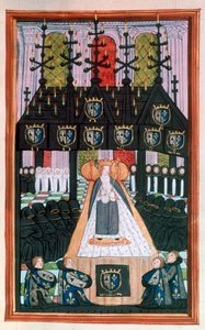 Anne av Bretagnes begravning, Notre Dame, Paris, 1514, 1500-talet av Unbekannt