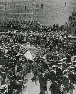 Kung Edward VII:s begravningståg, Windsor, 20 maj 1910. av Unbekannt