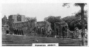Furness Abbey, Cumbria, c1920-talet av Unbekannt