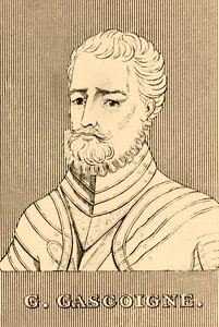 G. Gascoigne, c1535-1577, 1830. av Unbekannt