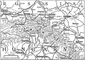 Galicien och Karpaterna, 1915 av Unbekannt