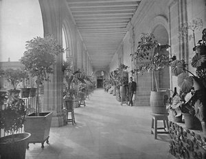 Gallery of the School of LA Paz Vizeainas, City of Mexico, c1897. av Unbekannt
