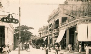 Garcia Street, Guantanamo, Kuba, c1900 av Unbekannt